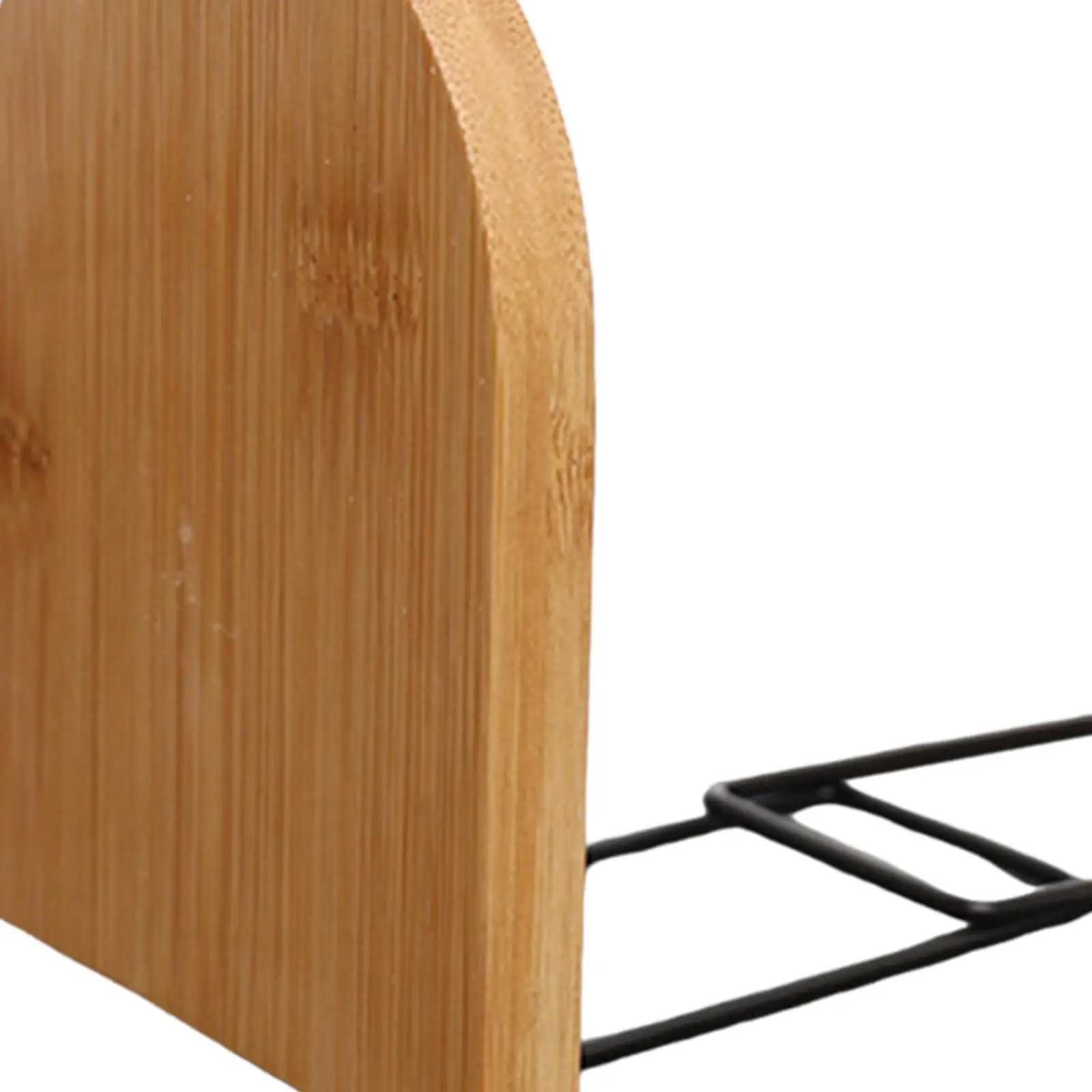 Serre-livres en bois, 2 supports de livres de décoration de maison pour étagère de lecture de bureau