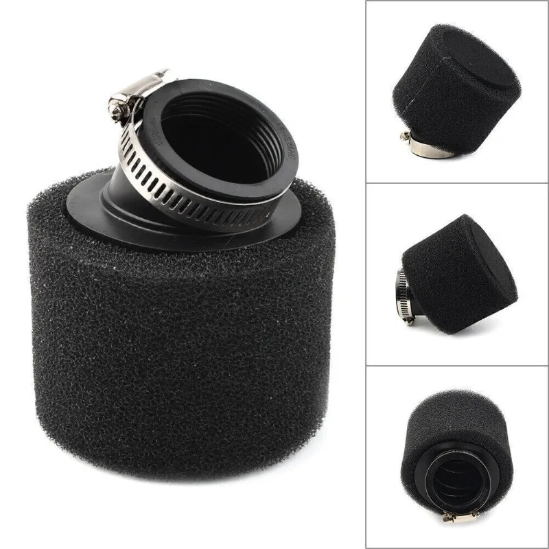 38mm 35mm 38mm 42mm 45mm 48mm Motor Angled Foam Air Filter System for 110cc 125cc CRF50 CRF70 Dirt Pit Bike Motorcycle Accessory