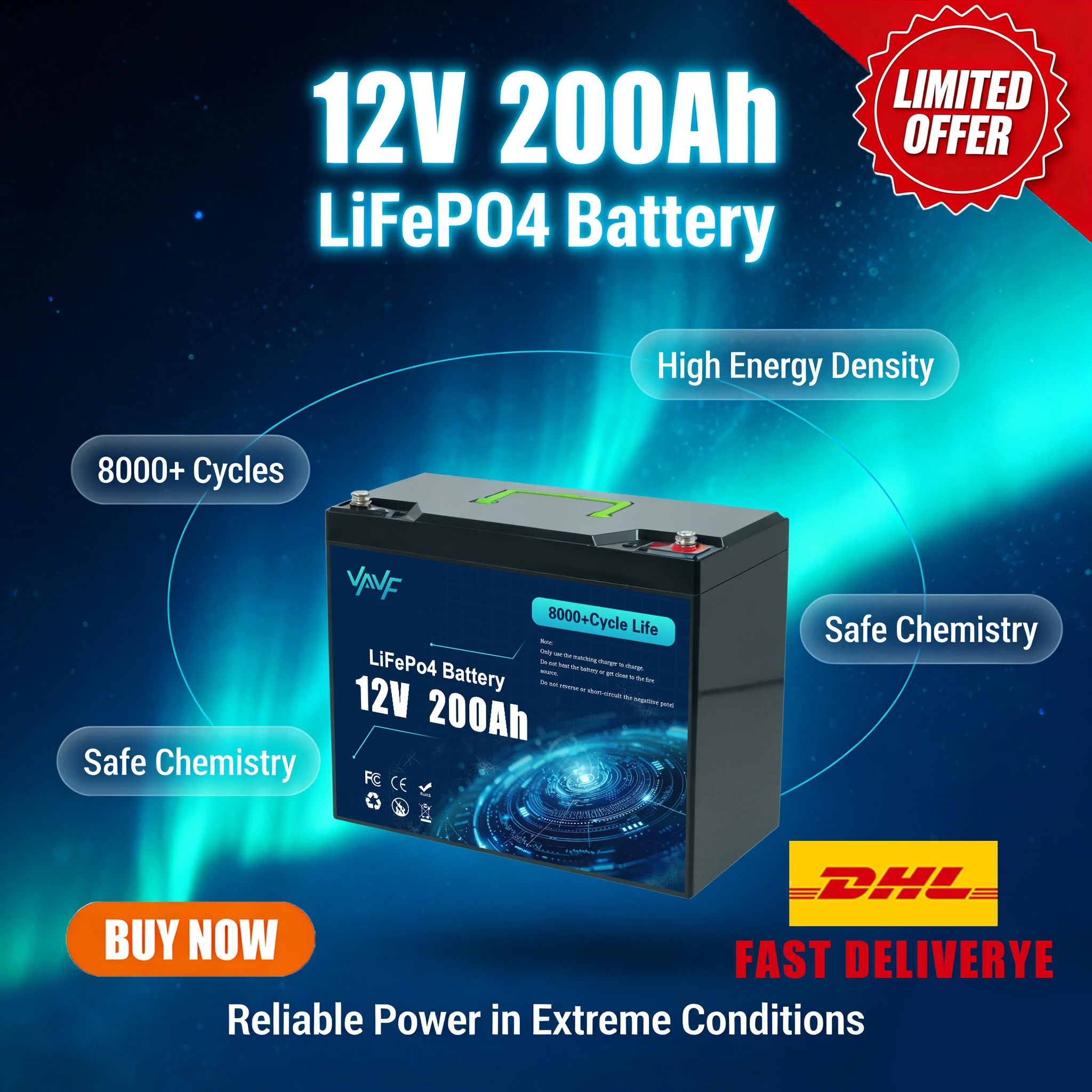 Lifepo4 Battery Sol…