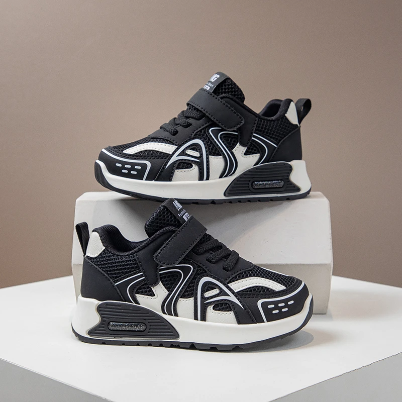 

Children Casual Shoes 2026 New Design Fashion Sneakers for Kids Patchwork Breathable Mesh Sports Shoes for Boys Girls Trainers