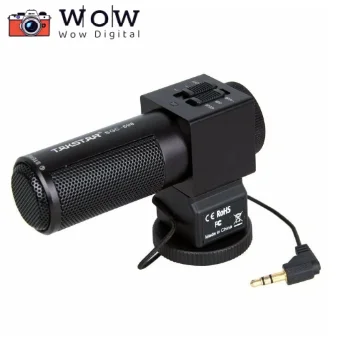 Takstar SGC-698 Directive Interview Microphone Directivity Characteristic with 3.5mm output for Nikon Canon DSLR camera