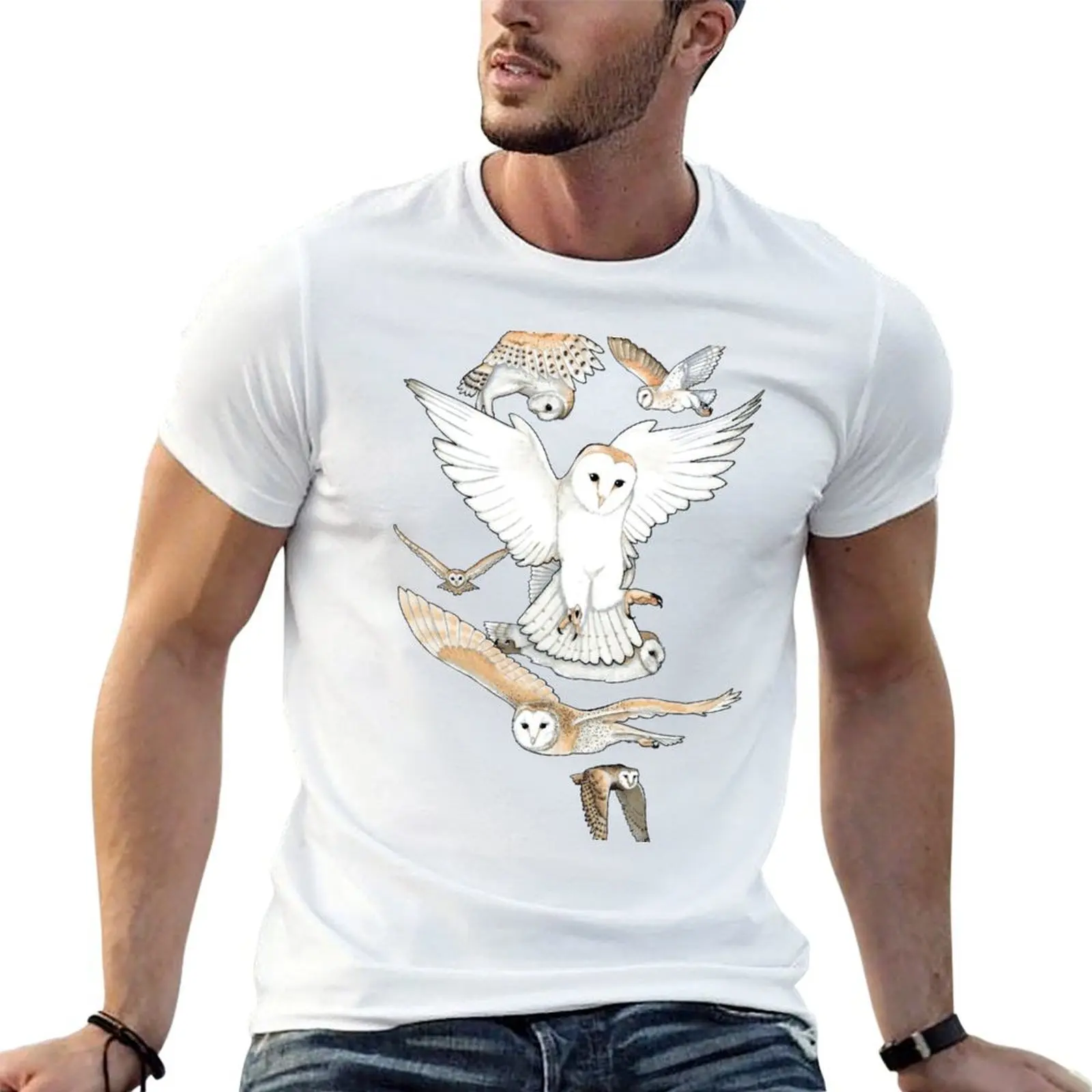 

A Parliament of Owls T-Shirt man t shirt luxury t shirts cotton 100% printed t shirts for man T-Shirt