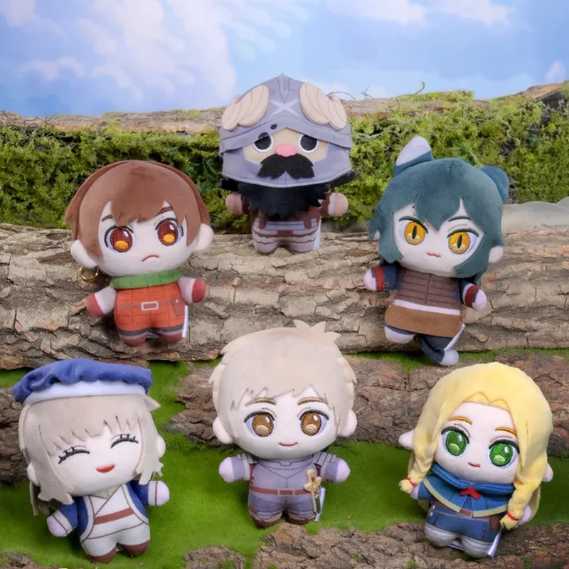 Echte Hottoys Cosbi Delicious In Dungeon Blind Box Plüsch-Schlüsselanhänger-Kollektion Marcille Laios Falin Entzückendes trendiges Spielzeuggeschenk