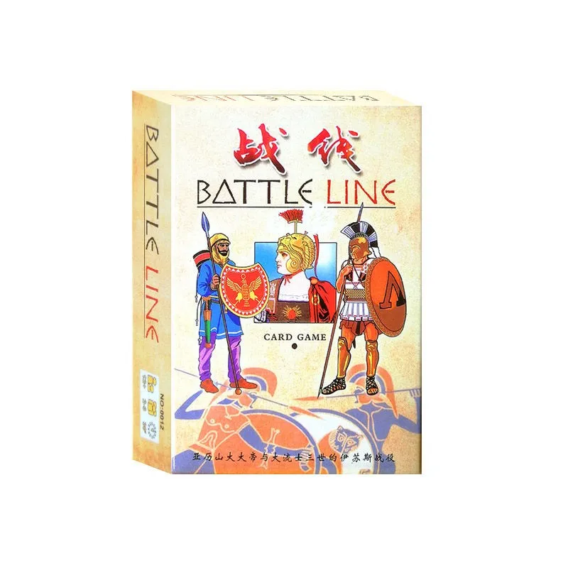 

Игра Battle Line Настольная игра Семейные/Вечерние игры Развлечения в помещении Подарок Отправить друг Семья Детская игра