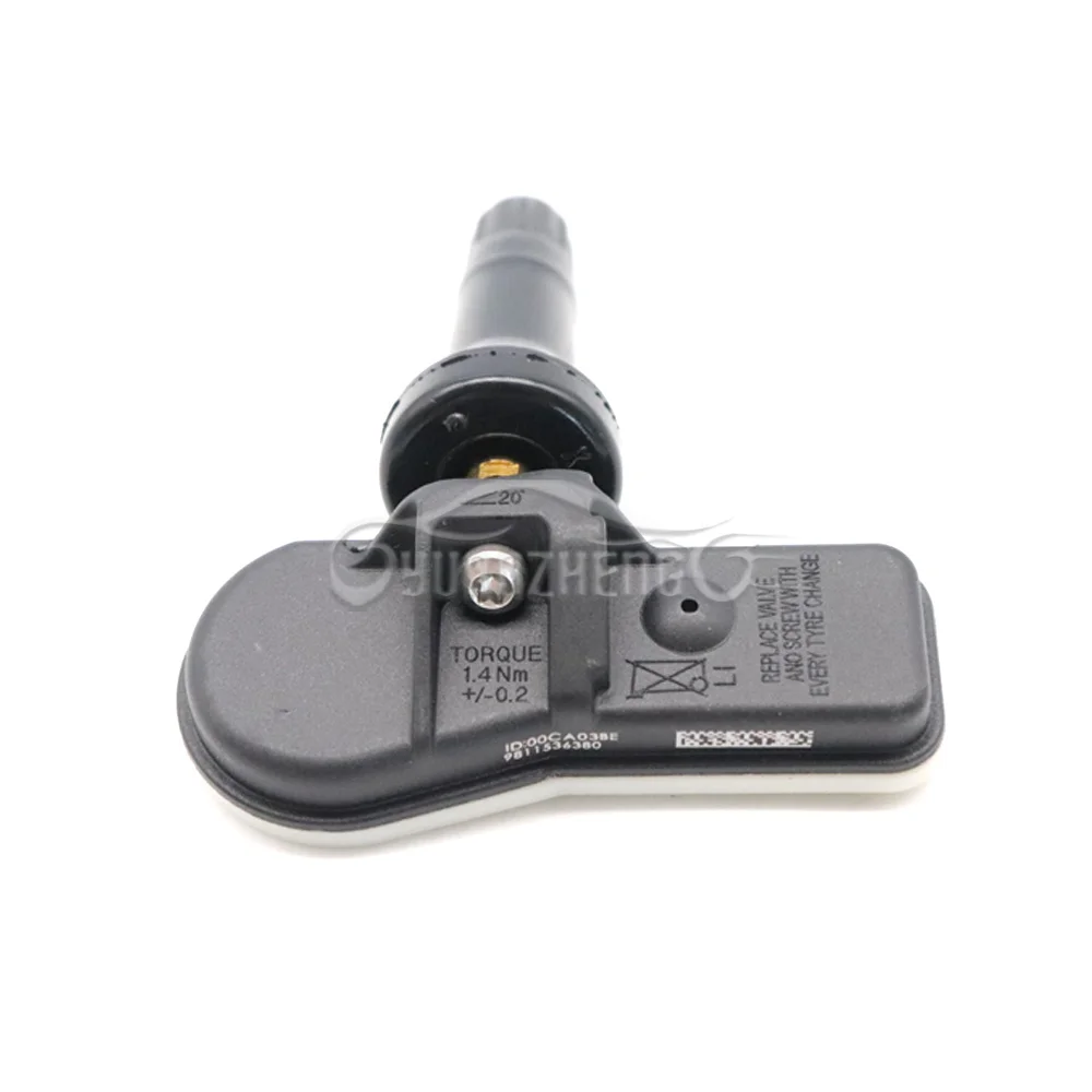 9811536380 TPMS Tyre Pressure Monitoring Sensor For Peugeot 3008 T84 307 301 408 508  T5 T7 5008 T87 RCZ T75 433Mhz 9673860880