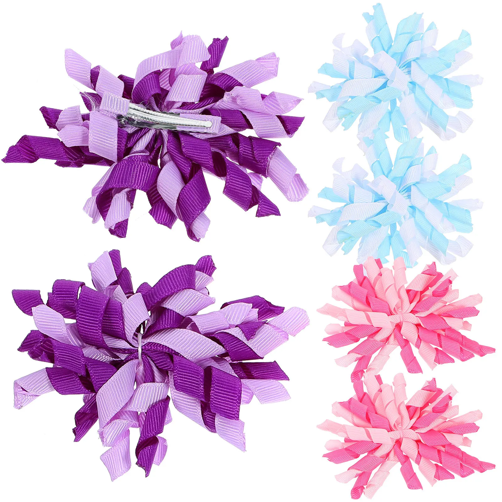 

6Pcs Alligator Hair Clips Fabric Fade Resistant Hair Accessories for Women Weddings Birthdays Dates Alligator Hairpin