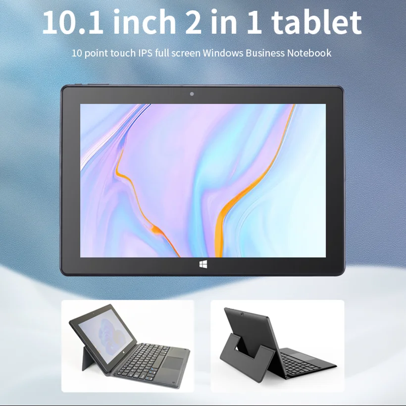 PIPO W10 2 en 1 4-Core Tablet 10.1-inch 1920*1200 IPS Intel J4105 CPU 6GB RAM 64GB ROM Dual Cameras Windows10 WiFi5 HDMI Mini Pc