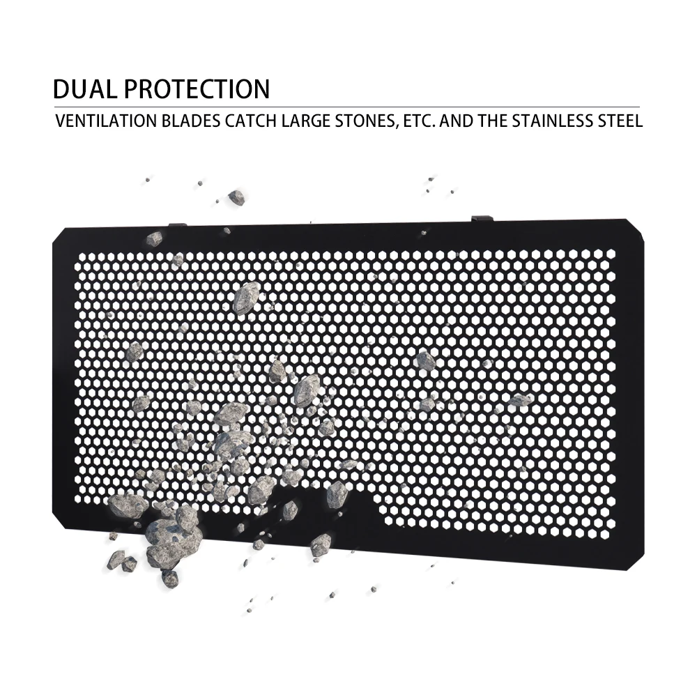 Cubierta protectora de rejilla para radiador de motocicleta, compatible con Suzuki v-strom 1000, VSTROM 1000, v-strom1000, DL1000, 2013-2019