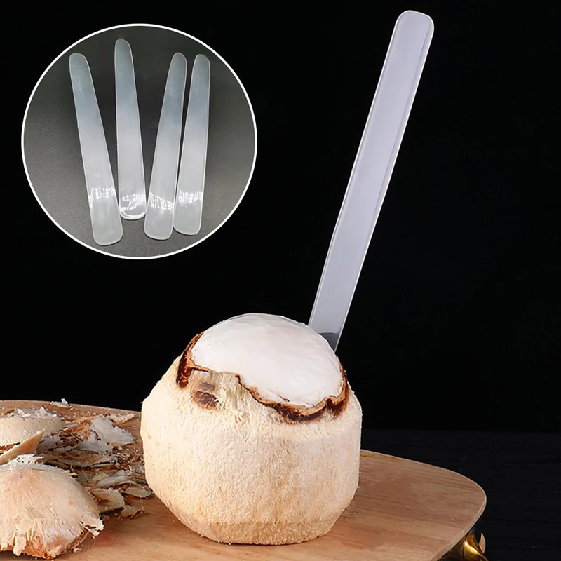 New#Digging Coconut Tool Plastic Coconut Meat Remover Washable Coconut Shaving Cutter Coconut Egg Soft Knife Fruit Tools