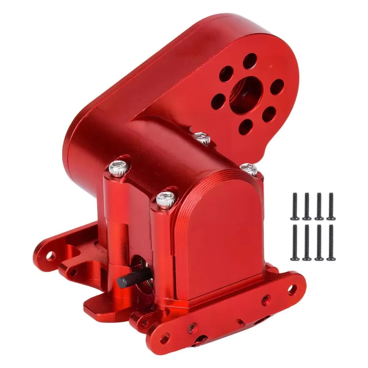 Aluminum Gear Box and Skid Plate With Gear for SCX30 Cars Upgrade Parts