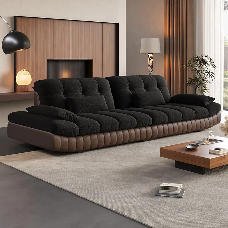 

Narrow Black Living Room Sofas Designer Nordic Individual Floor Sofa Living Room Lazy Boneless Divano Soggiorno Home Furniture