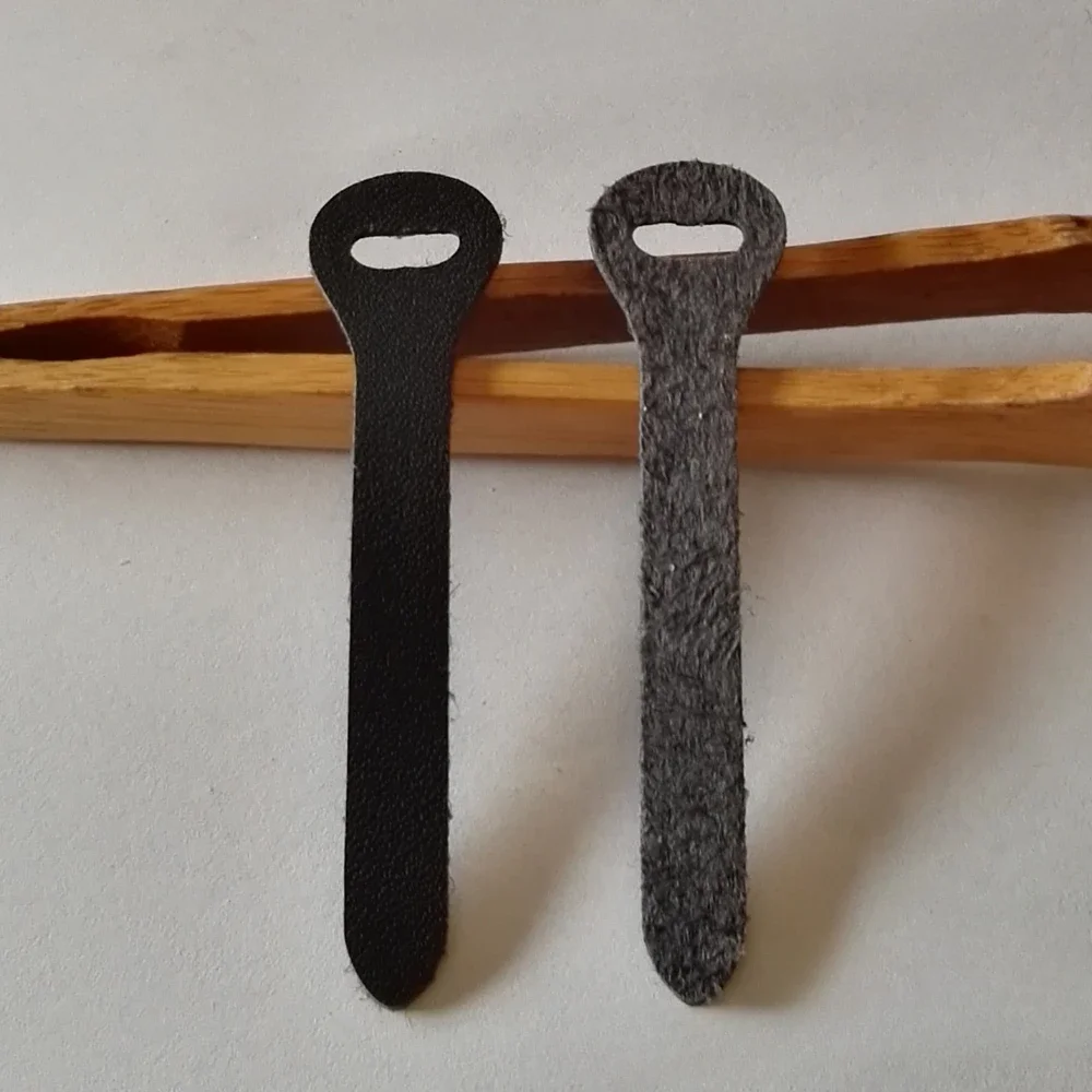 10 قطعة/الوحدة المألوف سستة مجتذب جميل فو الجلود بولي PU شريط طويل الملابس حقائب الأمتعة سستة مجتذب DIY بها بنفسك لوازم الخياطة