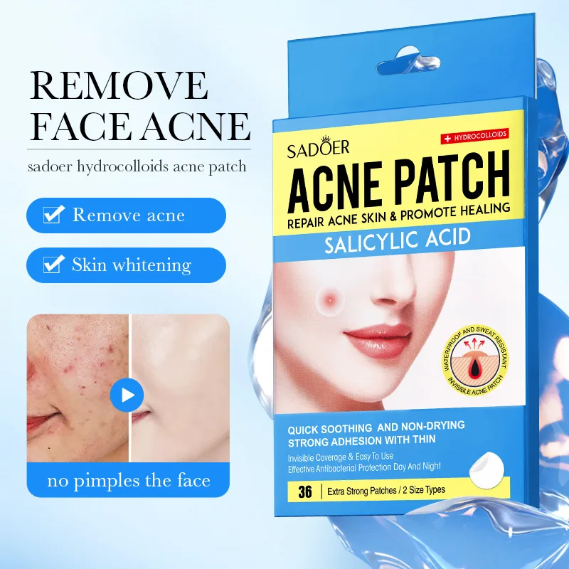 

36 Stickers/box Acne Sticker Facial Invisible Acne Purification Repair Hydrocolloid To Remove Acne Facial Care