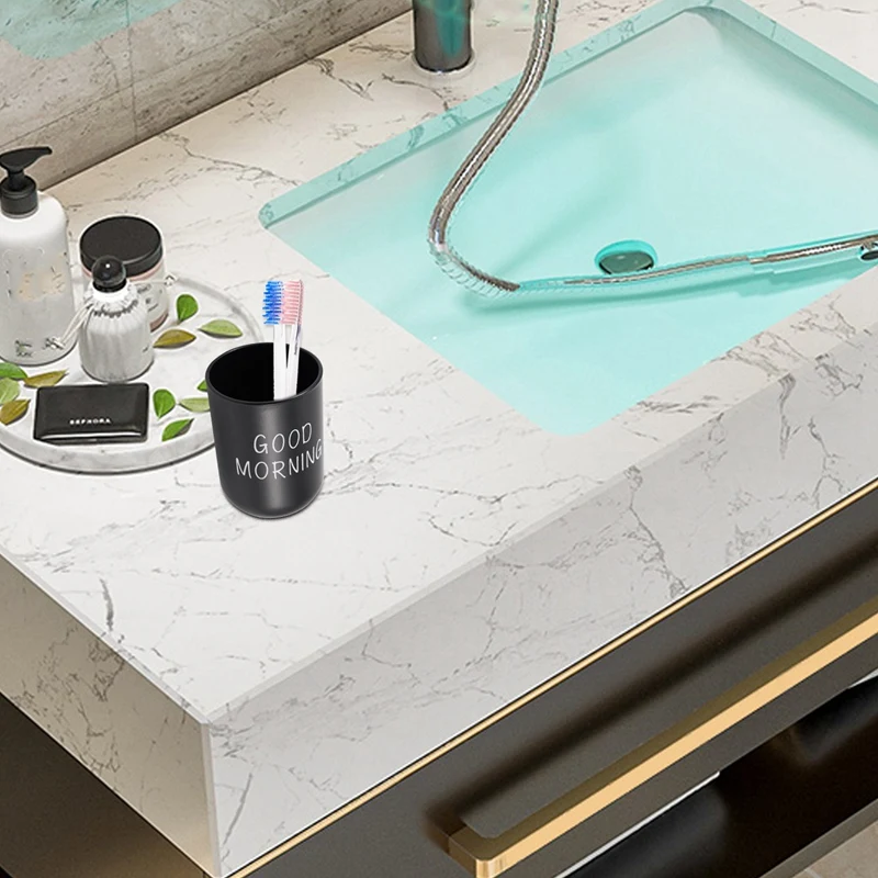 Home bagno spazzolino da denti porta dentifricio rotondo lavaggio dente tazza Pp bicchiere dente tazza viaggio campeggio