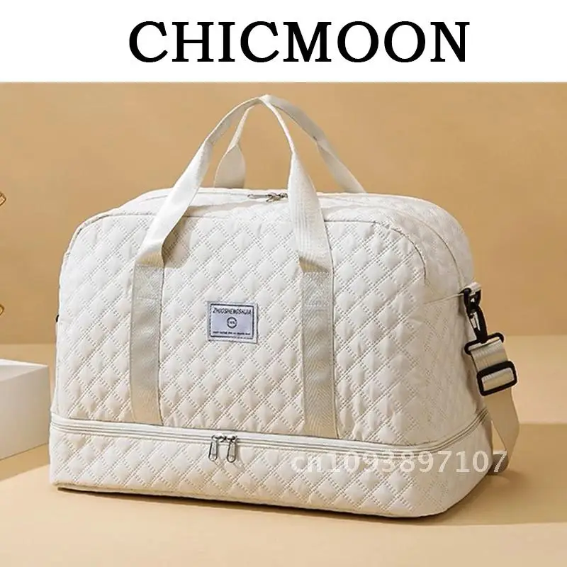 

Short Trip Travel Bag Men Women Separation Large Capacity Fitness Wet Sports Dry Bag Luggage Bag Handbag Waterproof Storage