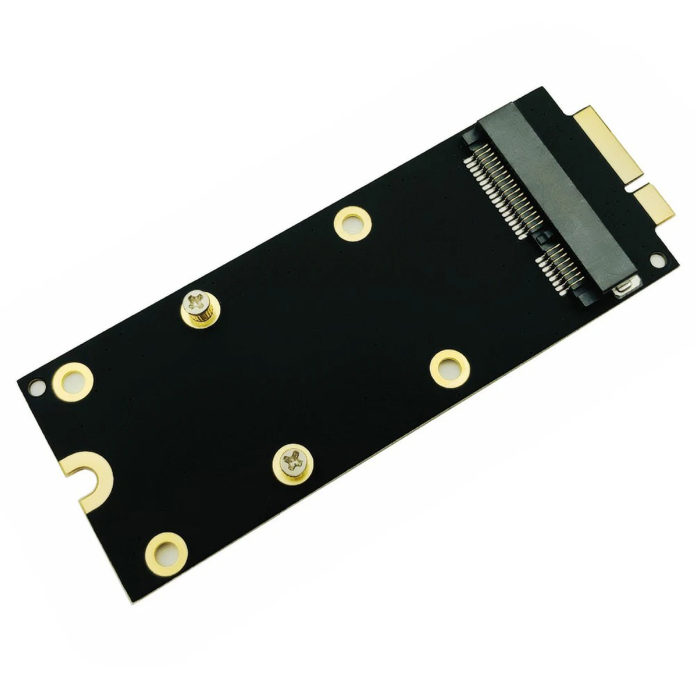 New mSATA SSD To SATA 7+17 Pin Adapter Card 2012 for MacBook Pro MC976 A1425 A1398