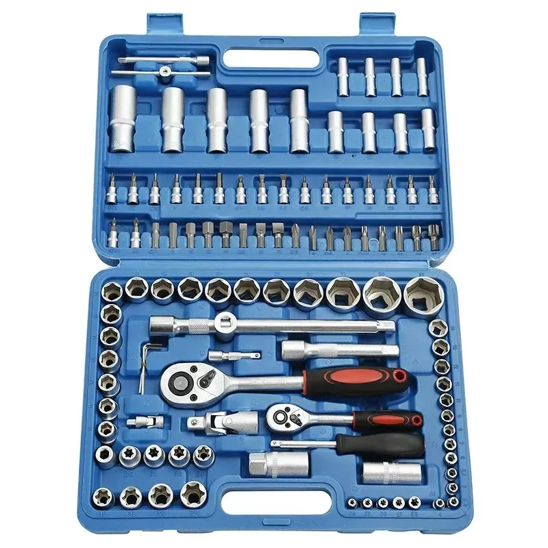 

Auto Repair Kit Emergency Repair Hand Combination Kit Auto Repair Kit Socket Wrench Tool
