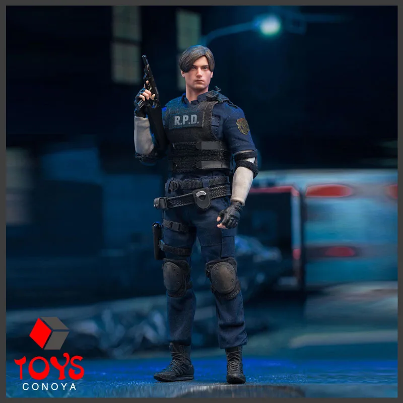 

In Stock LIMTOYS LiMiNi 1/12 RPD Police Officer Leon Kennedy S Version 6-inch Movable Action Figure Full Set For Collection