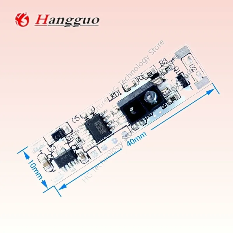 5PCS Hand Sweep Induction Switch Module 5V 12V for Cabinet Wardrobe LED Light Non-Touch Sensor