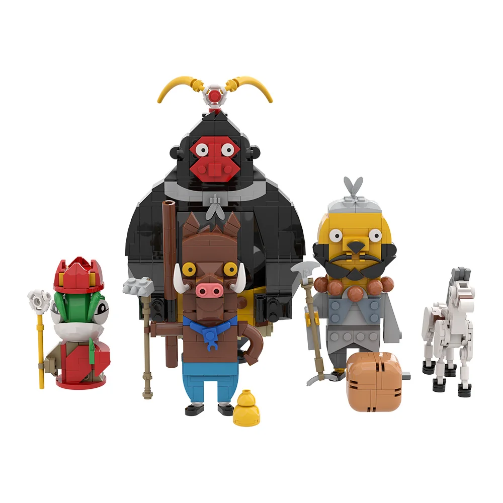 

MOC Journey to the West Building Blocks Model Journey to the West Sun Wukong Monk Tang Monster Bricks Assembly Toys Kids Gifts