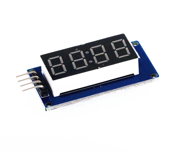 1pcs/lot TM1637 4 Bits Digital LED Display Module For  7 Segment 0.36Inch Clock RED Anode Tube Four Serial Driver Board Pack