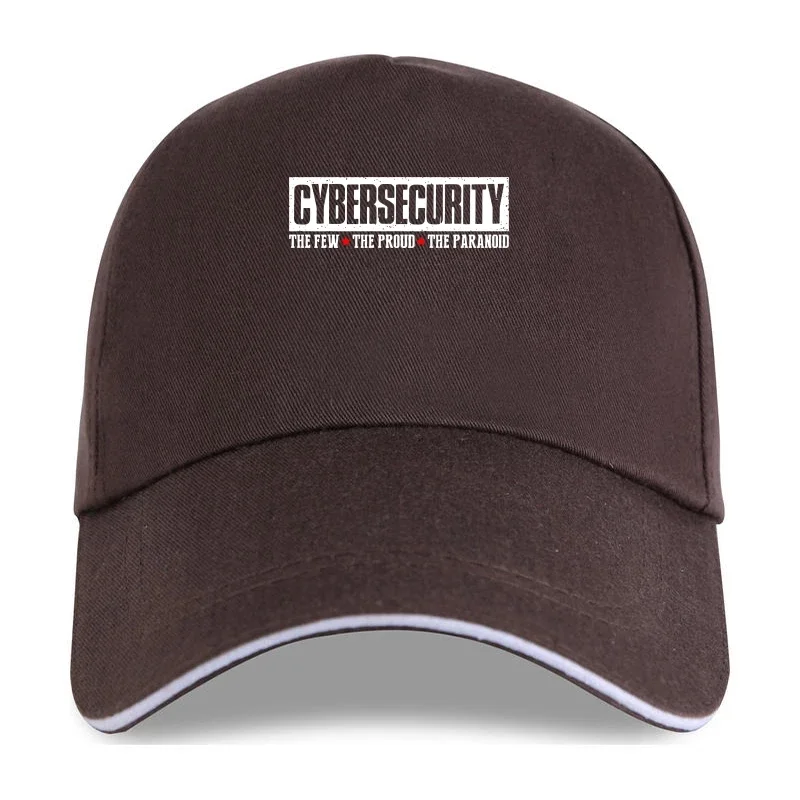 Cybersecurity The Few The Proud Paranoid Funny Programmer Baseball cap