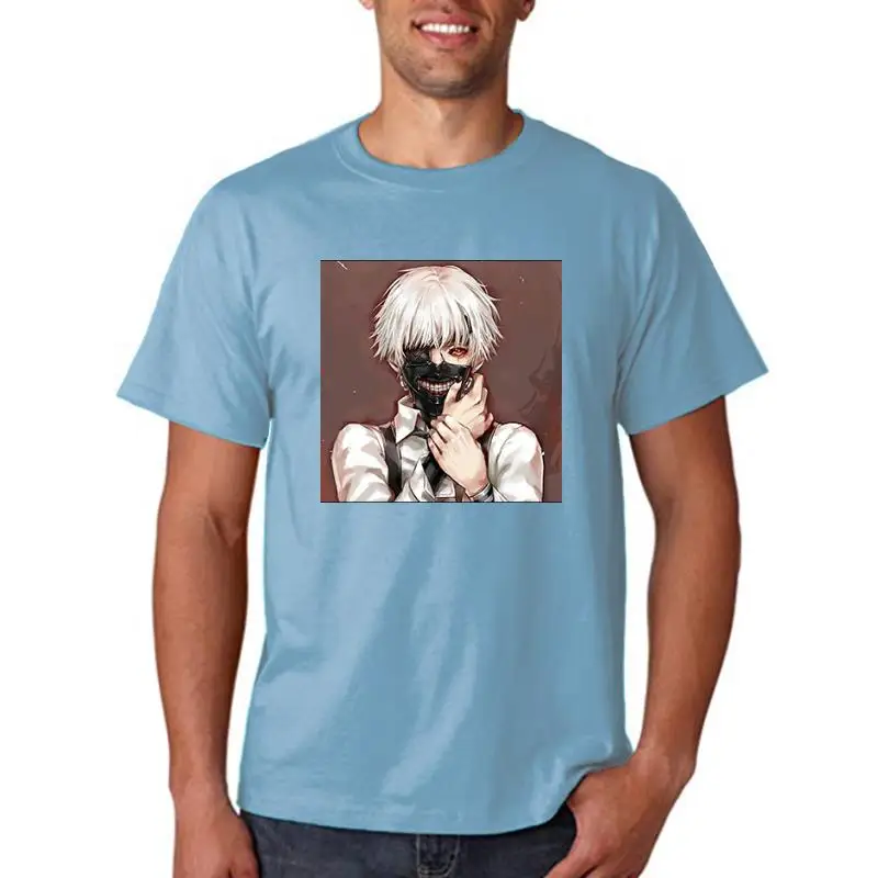 

Tokyo Ghoul Anime Mask Womens T-Shirt Street Trendy Summer 2022 T Shirt Hip Hop Casual Tshirts Harajuku Base Black Tee Women