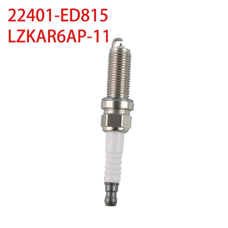 RZD Iridium Spark Plug 22401-ED815 For Nissan Micra March Note Tiida Qashqai X-Trail Cube 22401ED815 LZKAR6AP-11