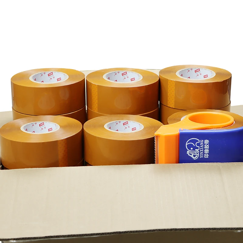 

42mm width Beige Tape Packing Tape,Clear Packaging Tape ,Shipping Tape for Moving Boxes, Shipping, Office Moving Boxes