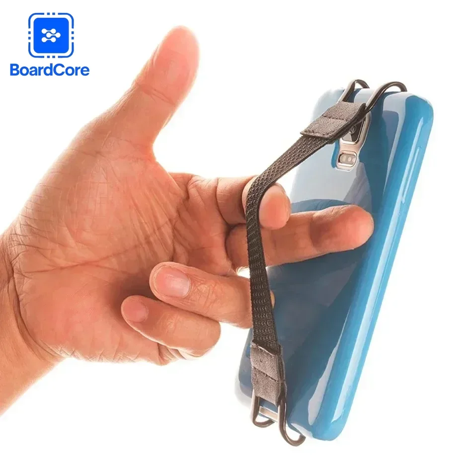 

Scalable Phone Stand, Wrist Strap, Anti Fall Phone Lanyard Strap, Finger Grip Stand, Suitable for Tablet Computers