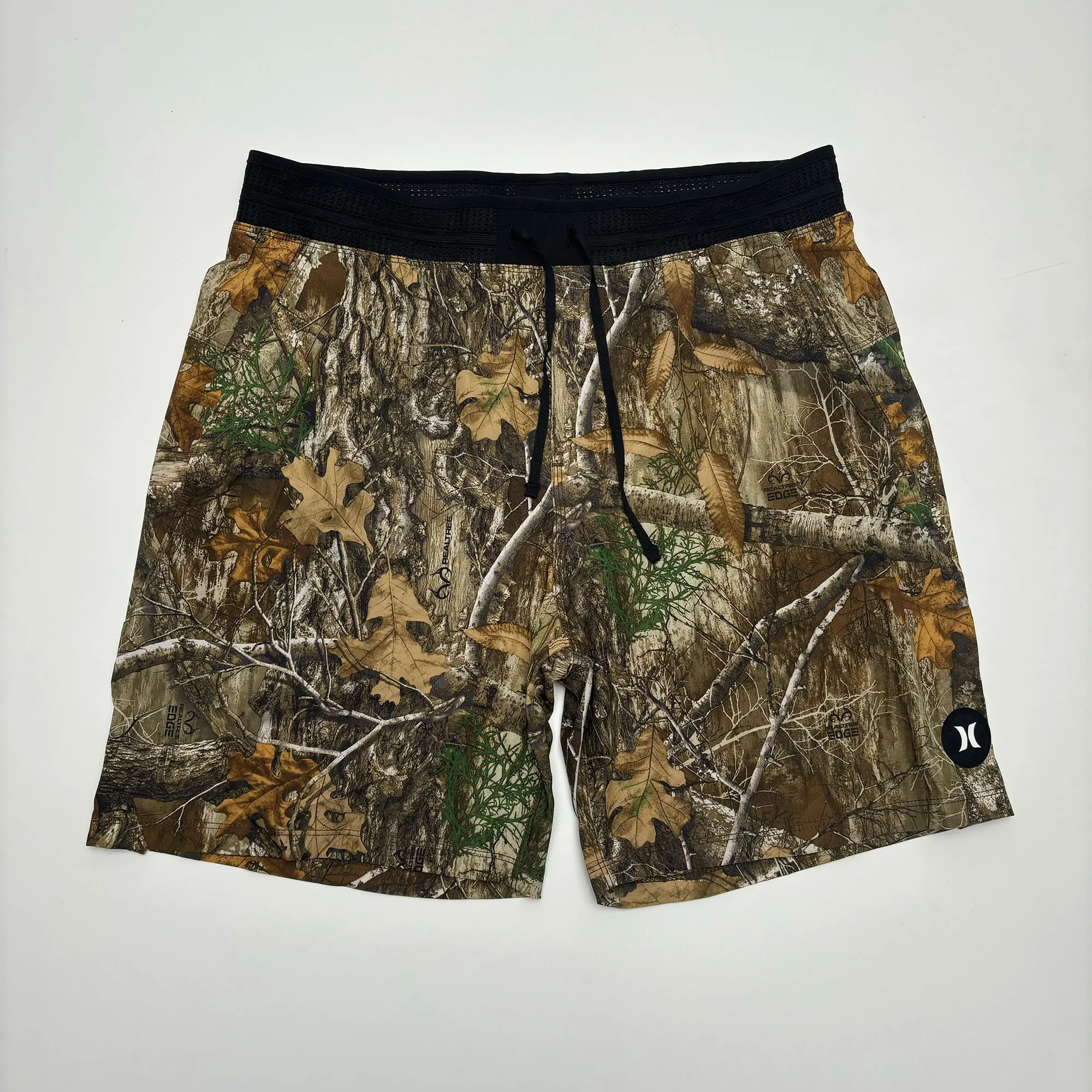 Size M XXL Elastic Waist Outdoor Fishing Shorts Waterproof with Breathable Hole Side Pocket 4 way Stretchable