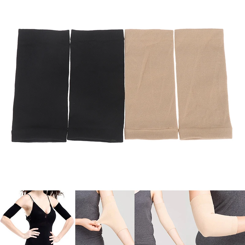 2 X Forearm Tattoo Cover Up Compression Sleeves Band UV Sun Protection Sport