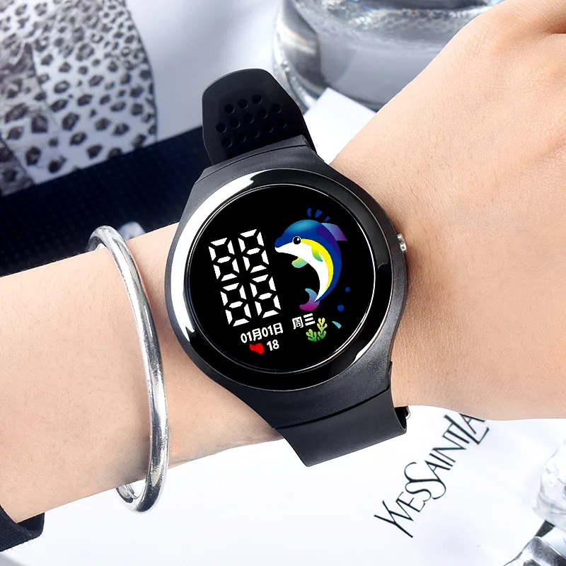 Kids Watch Sport LED Digital Watches Silicone Strap Waterproof Electronic Wristwatch for Children Boys Girls Gifts relojes 2023