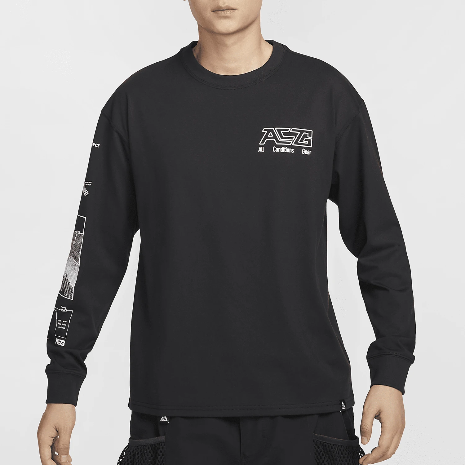 

Nike Genuine ACG Men's Training Printed Loose Outdoor T-shirt FZ6705-010