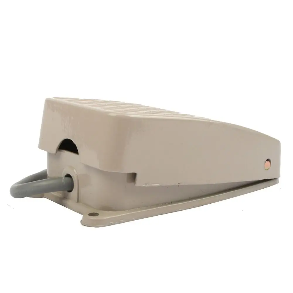 1Pcs EKW-5A-B FS-2 Foot Pedal Switch AC250V 5A Momentary Foot Switch Waterproof Dustproof SPDT Momentary Industrial Foot Switch