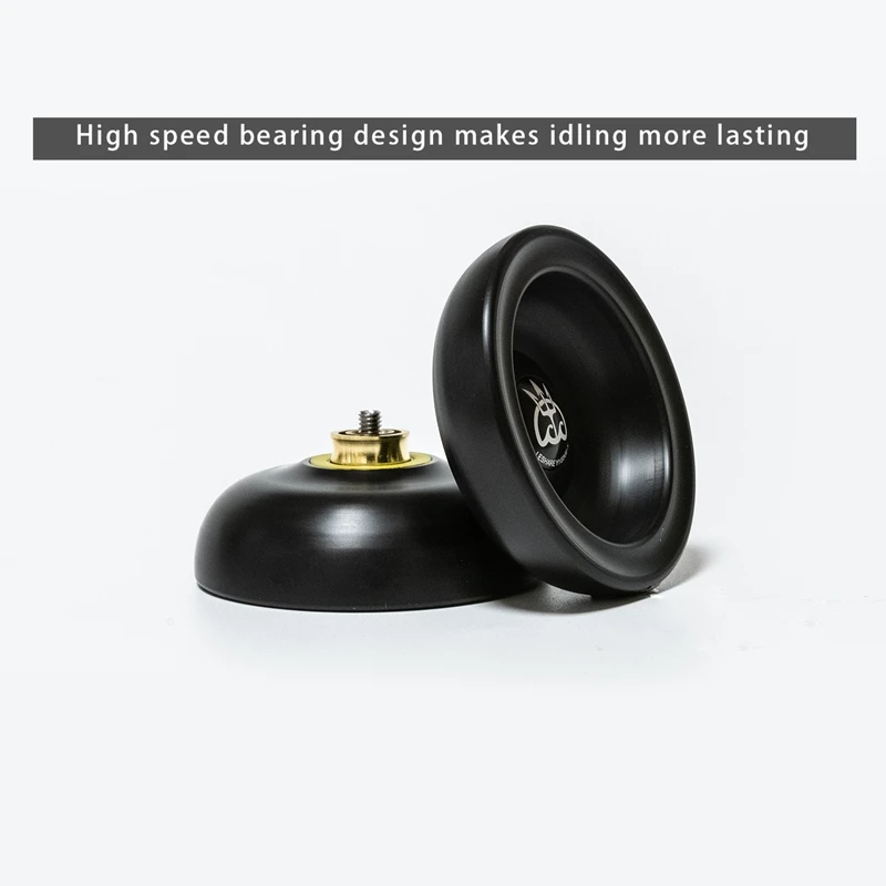 Yoyo profesional tidak responsif, Yoyo paduan aluminium + ekstra 5 senar + sarung tangan Yoyo untuk pemutar canggih