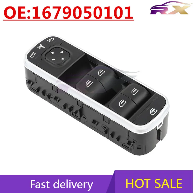 

OEM:1679050101 Suitable For 2019-2020 Mercedes-Benz A220 Automobile Glass Lift Button Switch