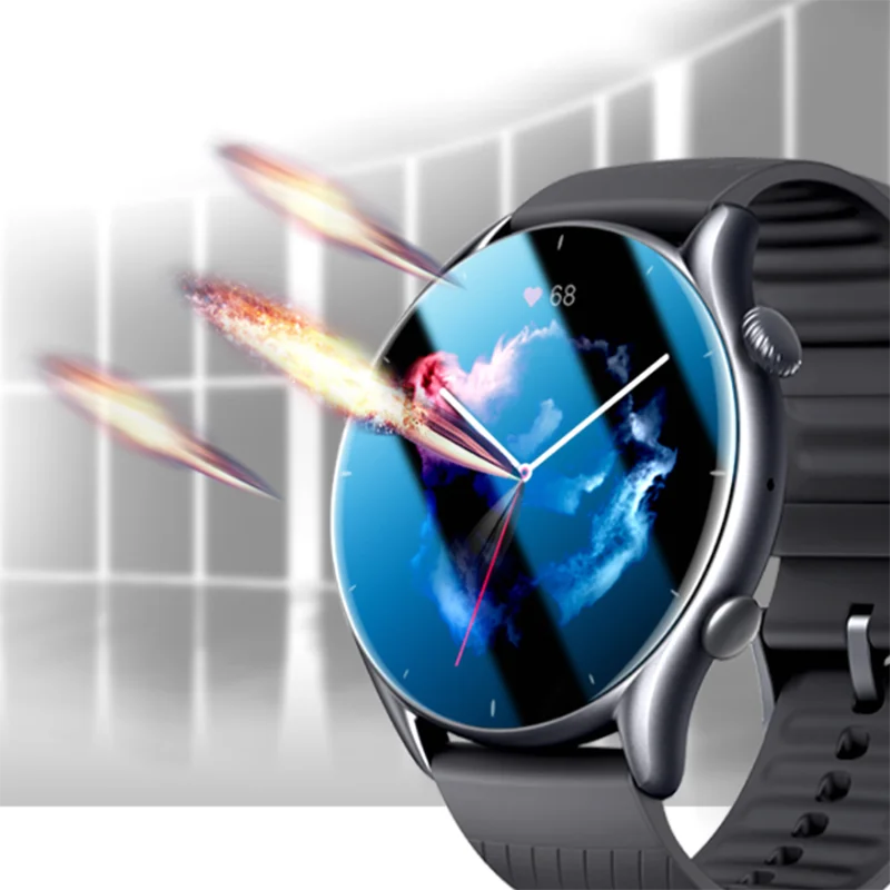 3D изогнутая защитная пленка с мягкими краями для Amazfit GTR 3/3pro/2/2e GTR3 Pro GTR2 GTR2e, аксессуары для защиты экрана часов