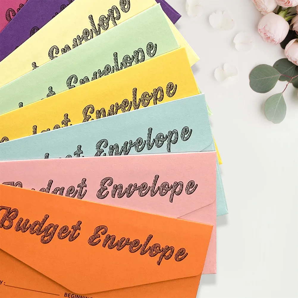 

Набор из 12 высококачественных бумажных блокнотов для планирования бюджета и финансовой независимости, портативный, для учета расходов