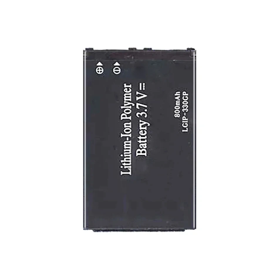 800Mah bateria telefonu komórkowego LGIP-330GP dla LG GM210 KF240 KF245 KF300 KF305 KF330 KM380