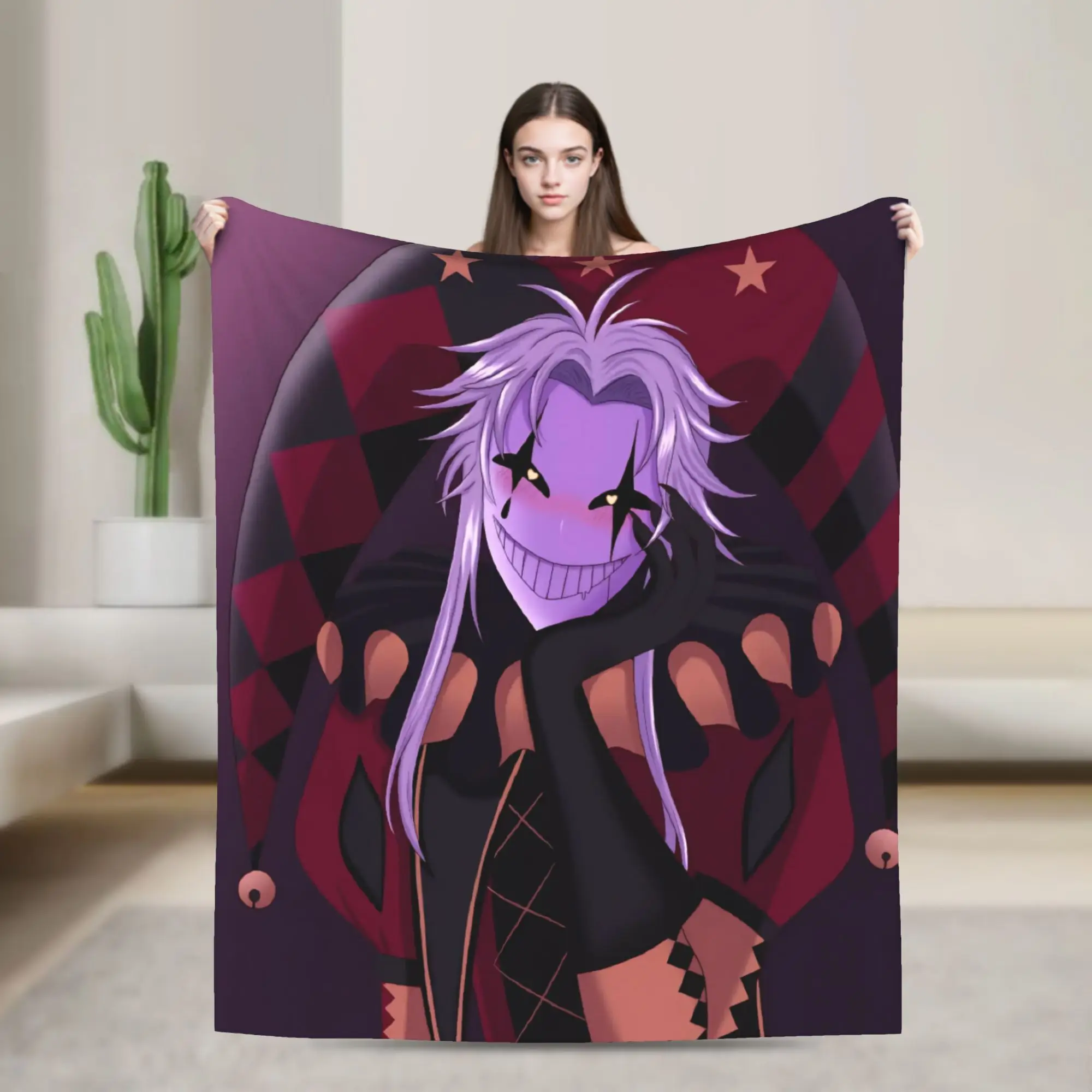 Pierrots The Freak Circus Merch Blankets Soft Flannel  Throw Blankets Cozy Plush Thin Quilt