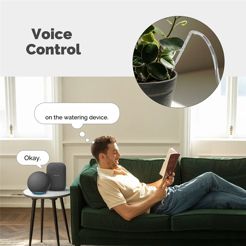 

A25P Irrigation Automation Timer Smart Cycle Soak Soaker Watering Device Tuya Wifi Works With For Alexa Home APP Voice Control