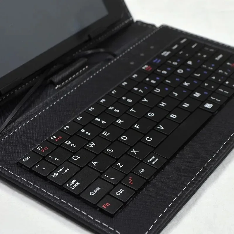 Capa protetora magnética universal para tablet, com teclado sem fio bluetooth, teclado removível, capa de proteção de couro