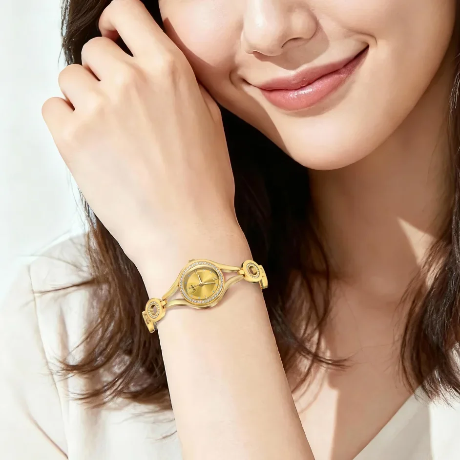 

V9 niche ladies watch diamond quartz watch women's leisure