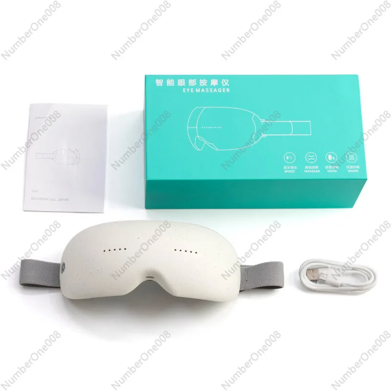 

Умный массажер для глаз с подогревом, усовершенствованная маска для снятия напряжения глаз и теплотерапии для домашнего/путешествий