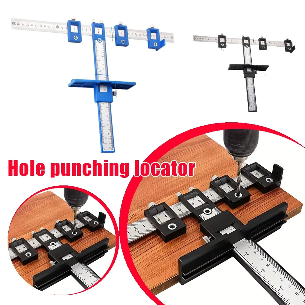 

Handle Drilling Locator A Woodworking Auxiliary Tool Drilling Holes Handles on Cabinet Doors Wardrobe Doors And Other Furniture