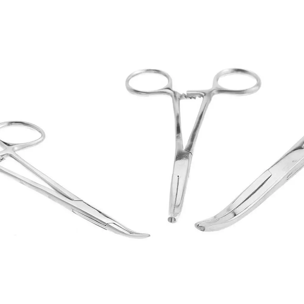 Stainless Steel Mosquito Hemostatic Forceps Straight Head Instruments for Dental Procedures