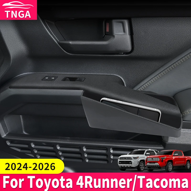 

For Toyota 4Runner 2024 2025 2026 Tacoma Glass Lifting Protective Pad With Storage Pocket Car Interior Dust-Proof Accessories
