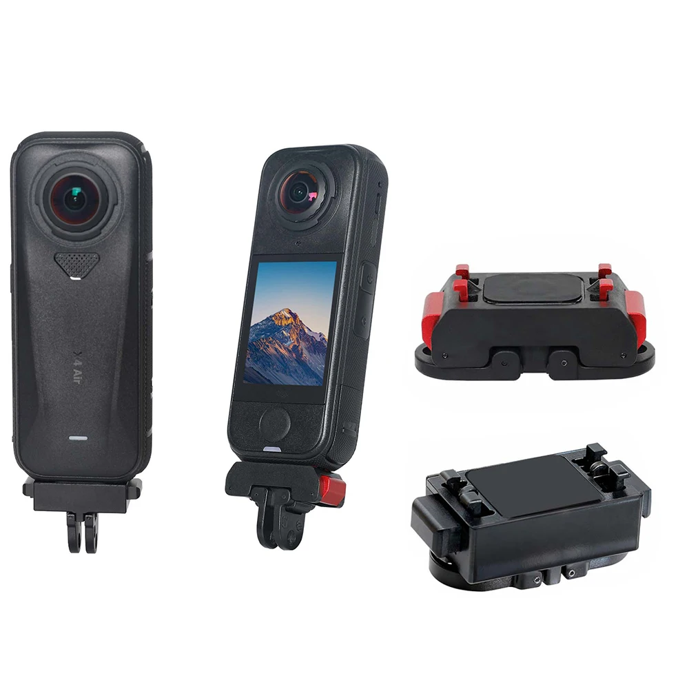 

Magnetic Base for Insta360 X4 Air Action Camera Accessory, Magnetic Quick Release Adapter Tripod Adapter Mount with 1/4 Thread