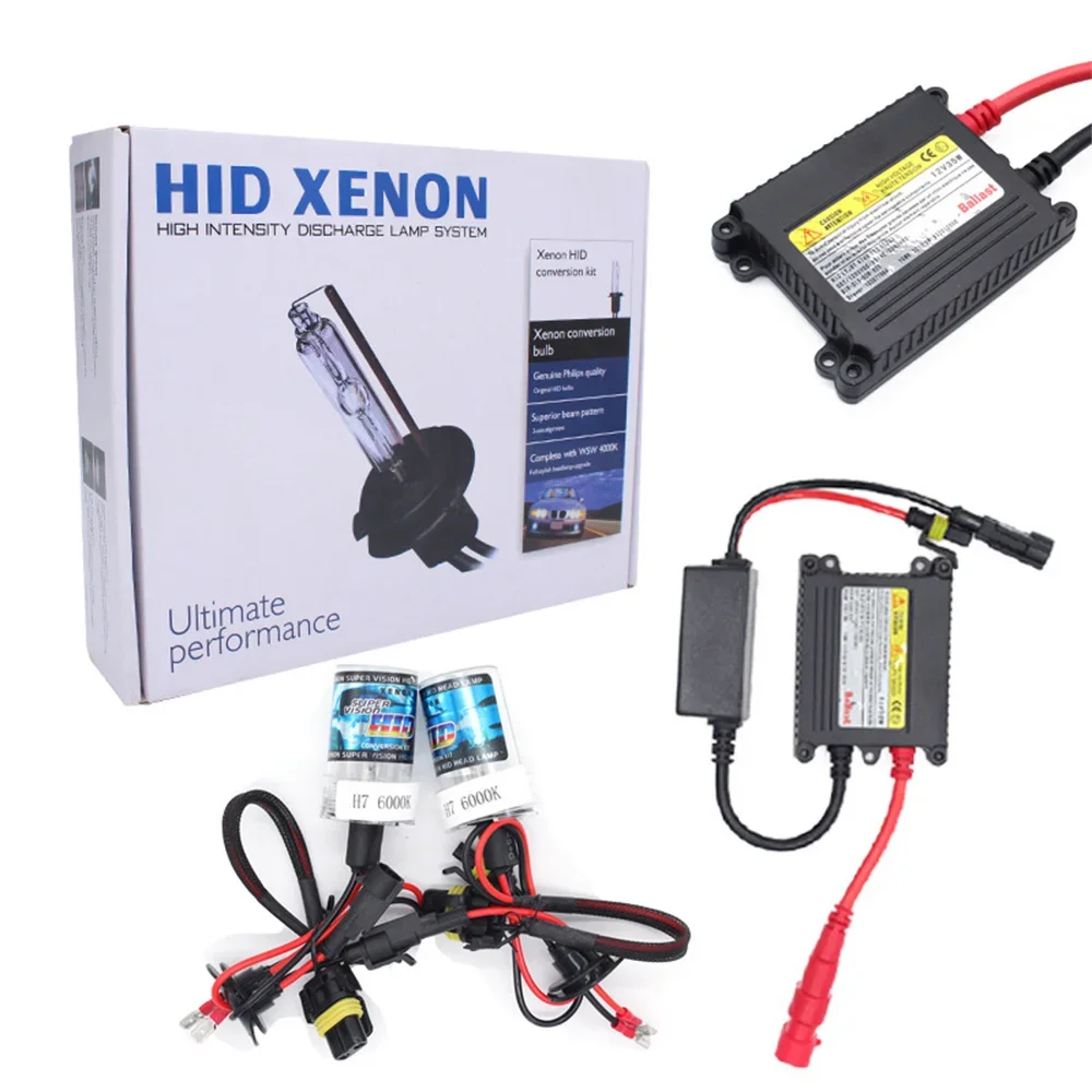

Ultra-thin DC Headlights HID Kit with Car Automotive Xenon Bulbs Lamp Set 12V 35W 55w 3000k 4300k 6000k 8000k